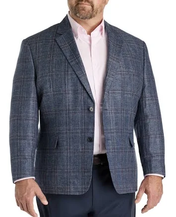 Oak Hill Premium Men's Glen Plaid Sport Coat