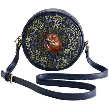 Fable England Chloe Embroidered Dormouse Circle Bag