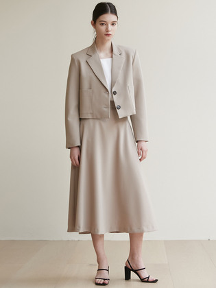 Long Flare Skirt