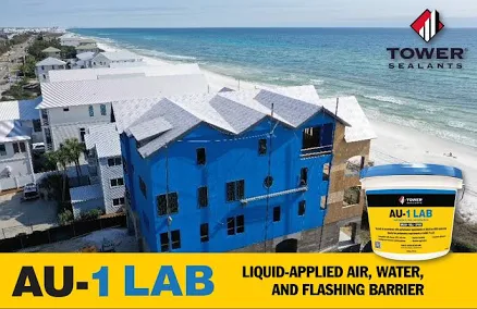 AU-1 LAB - Liquid Applied Air, Water, and Flashing Barrier 1 Gal
