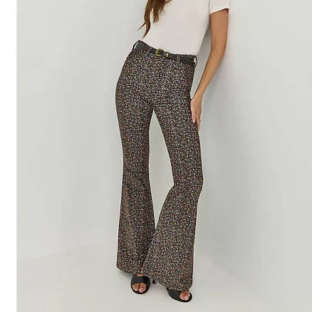 Lee Women's High-Rise Corduroy Flare Jeans
