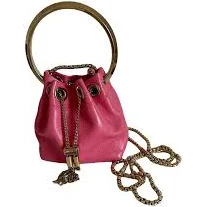Jimmy Choo Bon Bon Micro Leather Top-Handle Mini Bag