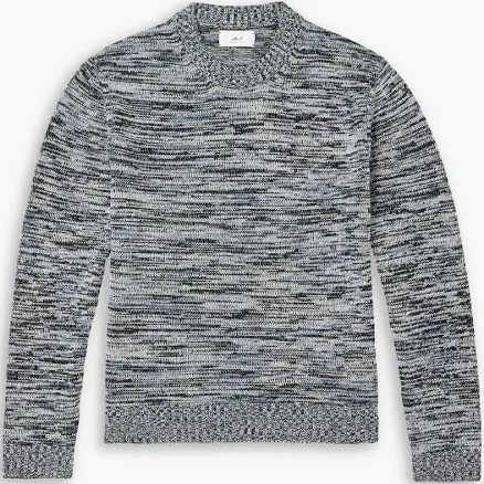 Mr P. Men's Striped Wool Sweater