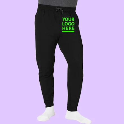 Personalized Joggers with Logo Custom Embroidery