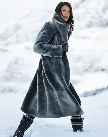 Overland Colette Reversible Sheepskin Coat