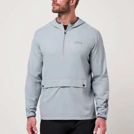 TravisMathew Men's Out of Pocket Quarter Zip Hoodie