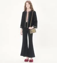 Embroidered Canestrello Tweed Jacket