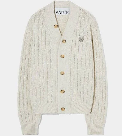 Lucent Oversized Bookle Cardigan