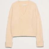 Wool-Alpaca Blend V-Neck Sweater