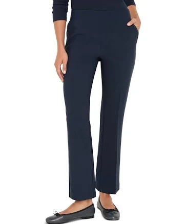 NIC+ZOE Women's Sleek Stretch Plaza Demi Boot Pants