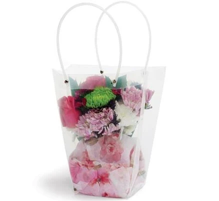 Nashville Wraps Valentine Bulk Floral Vase Carrier Bag
