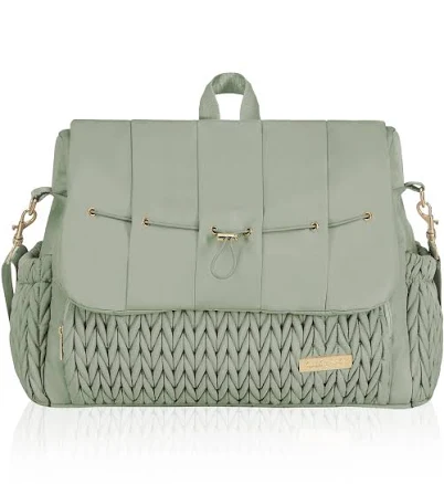 Hannah & Sophia Belle Convertible Diaper Backpack & Messenger Bag