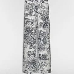 DIOR Women's Chez Moi Silk Twill PantsDIOR Women's Chez Moi Silk Twill Pants