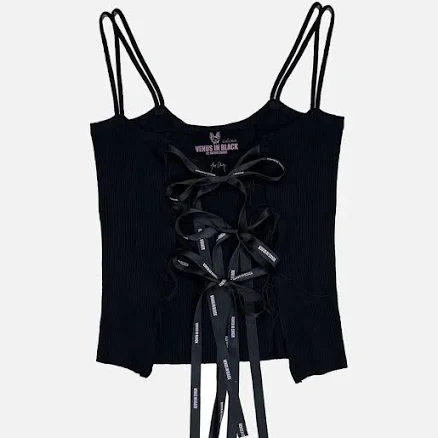 Moon Chang Ribbon Rib Knit Top