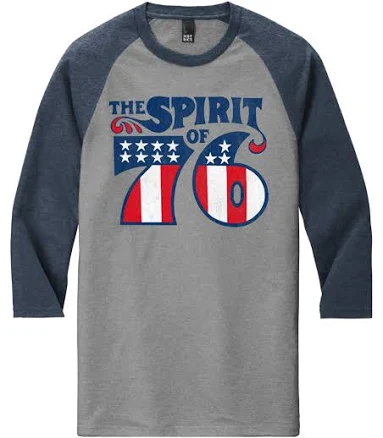 The Spirit of '76 Baseball Raglan Tee