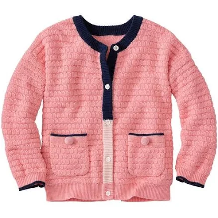 Chunky Pom Cardigan