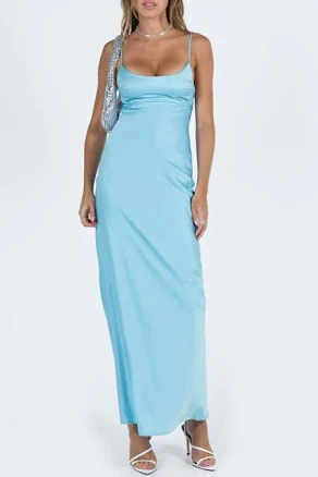 Princess Polly Ravia Satin Maxi Slipdress