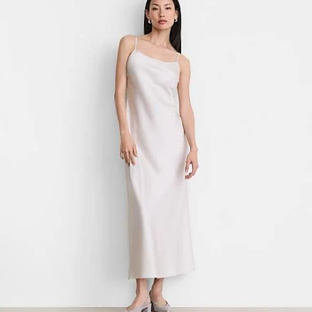 Loft Women's Versa Satin Maxi Slip Dress