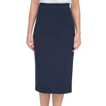 Tommy Hilfiger Women's Ponte Pencil Midi Skirt
