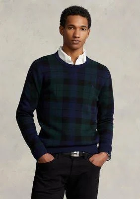Polo Ralph Lauren Men's Plaid Washable Wool Sweater