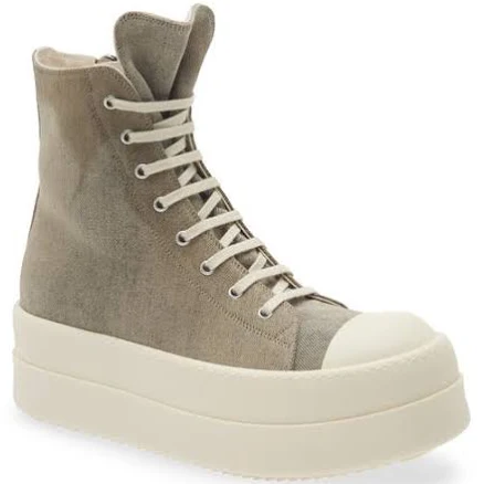 Rick Owens DRKSHDW Men's Bumper High Top Platform Sneakers