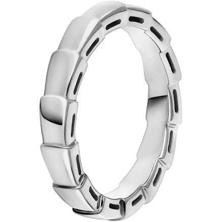 Bvlgari White Gold Serpenti Viper Wedding Band
