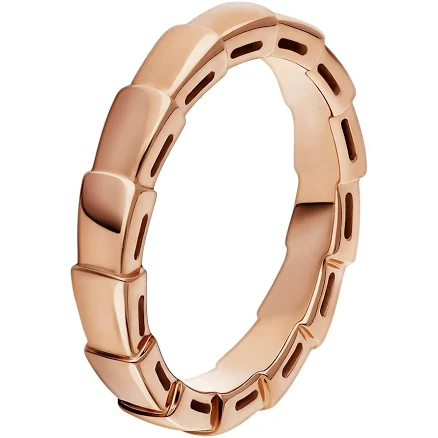 Bvlgari Serpenti Viper 18ct Rose Gold Wedding Band