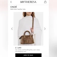 Chloé Women's Chloe Edith Mini Leather Satchel