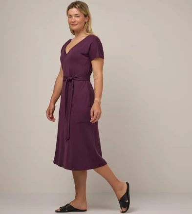 Shiloh Merino Wool Belted Dress