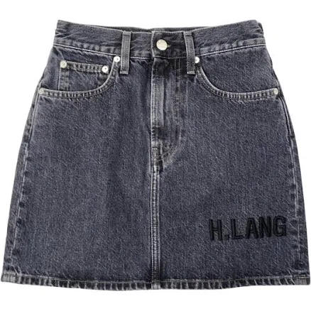 Helmut Lang Women's Femme Prince of Wales Checked Wool Mini Skirt