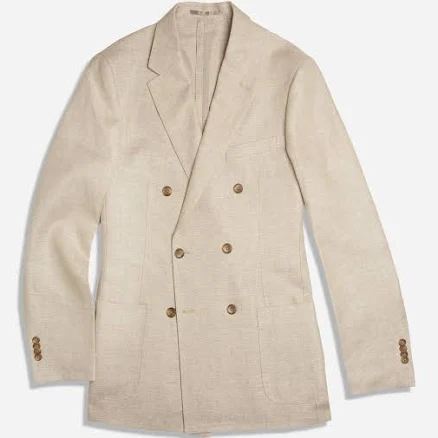 The Dearborn Men's Linen Double Breasted Jacket