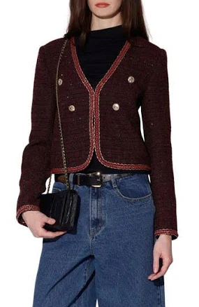 Walter Baker Elodie Tweed Jacket