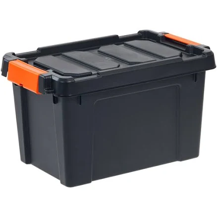 IRIS 22 Qt. Heavy Duty Stackable Storage Tote