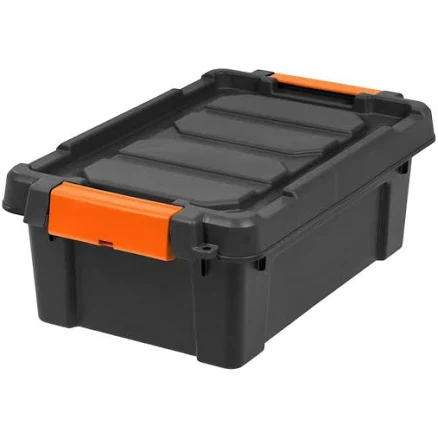 IRIS 3 Gal. Heavy-duty Stackable Storage Tote