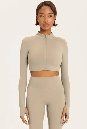Muse Crop Zip Jacket