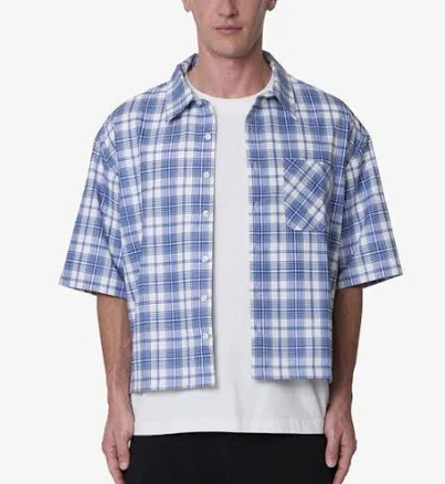 Crop Flannel Shirt