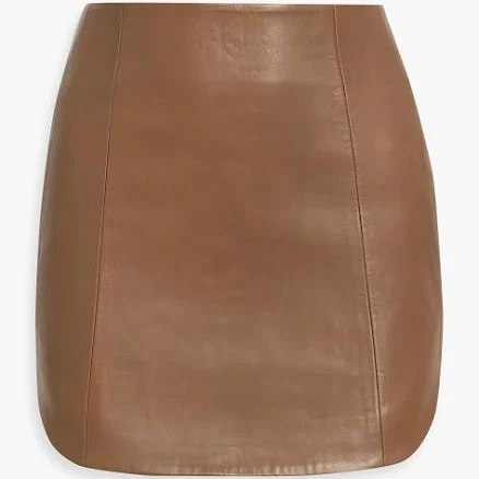 Sei Leather Mini Skirt
