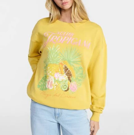 No Boundaries Graphic Crewneck Sweatshirt