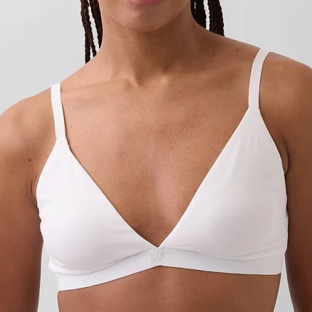 Gap Women's Organic Stretch Cotton Triangle Bra