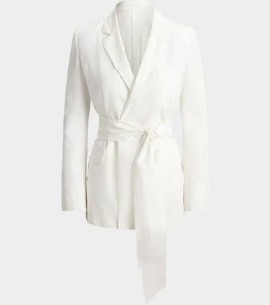 Ralph Lauren Women's Carlotta Cotton-Blend Wrap Blazer