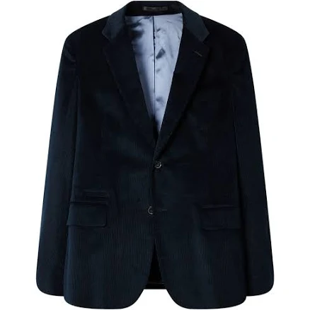 Paul Smith - corduroy blazer - men - Cotton/Wool/Elastane - 40 - Blue