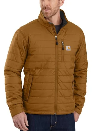 Carhartt Rain Defender Relaxed Fit Lightweight Insulated Jacket - Carhartt Brown