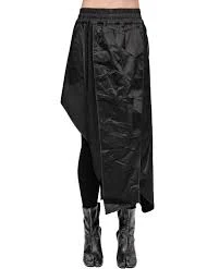 Crushed Drape Sheer Skirt