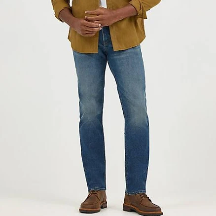 Lee Men's Heritage Denim MVP Slim Straight Jeans