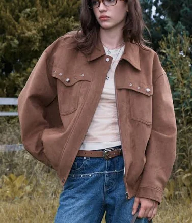 RAIVE Western Suede Jacket