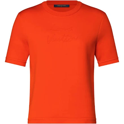 Louis Vuitton Cursive Signature Knit Top