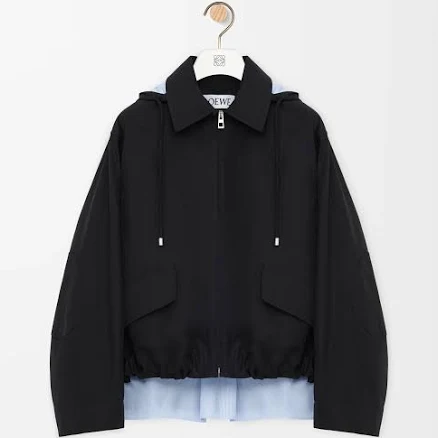Loewe Hooded Parka In Cotton for Woman