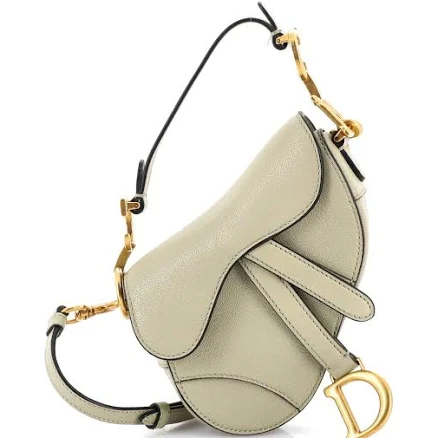 DIOR Women's Micro Saddle Bag in Goatskin