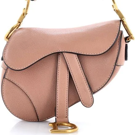 Dior Saddle Leather Micro Satchel