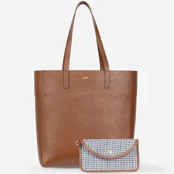 Monogrammed Leather Tote BagMonogrammed Leather Tote Bag